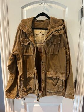 NEW Hollister Vintage Imperial Beach Jacket Size L